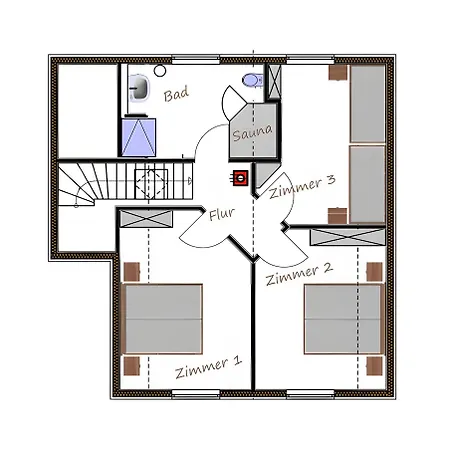 Geyerbad Mit Sauna بيت للعطل *